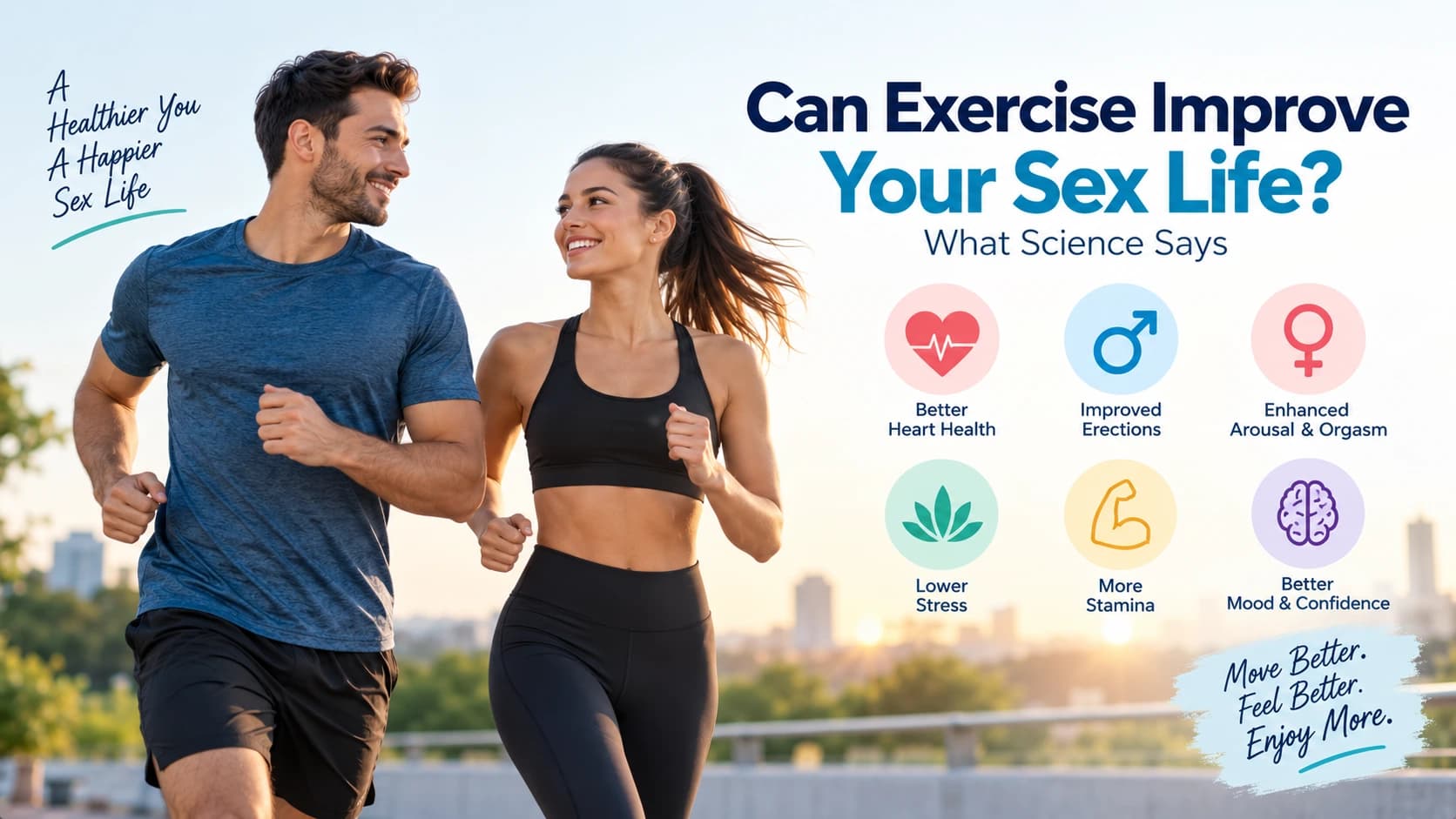 Can exercise improve your sex life through better fitness and sexual health