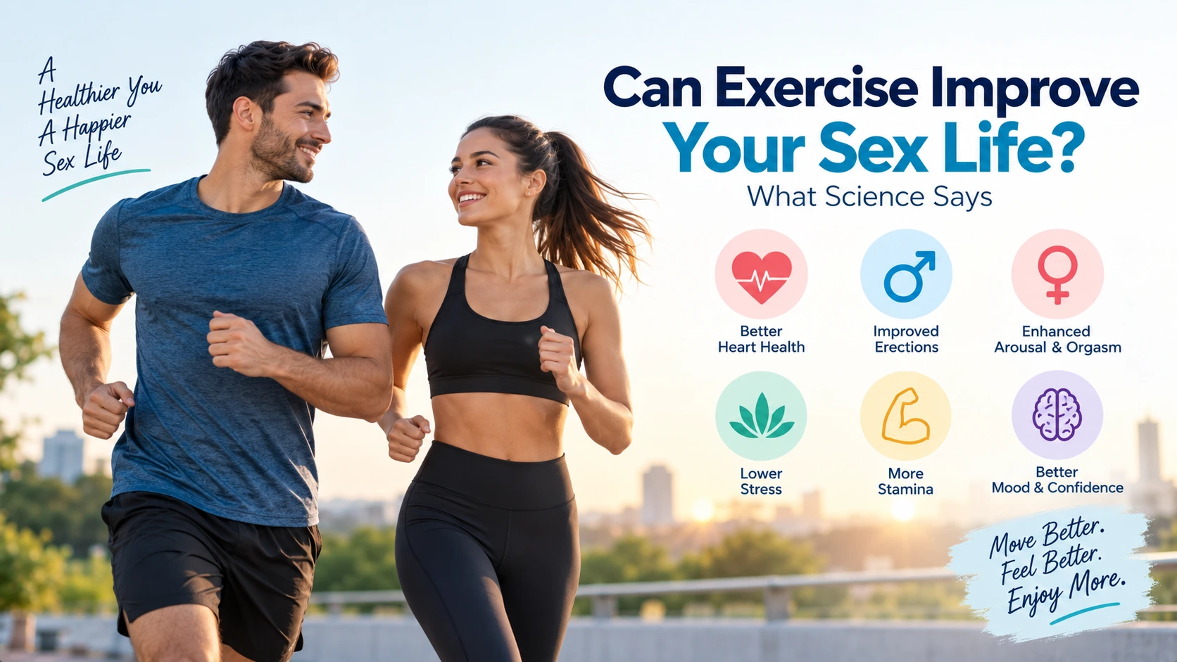 Can exercise improve your sex life through better fitness and sexual health