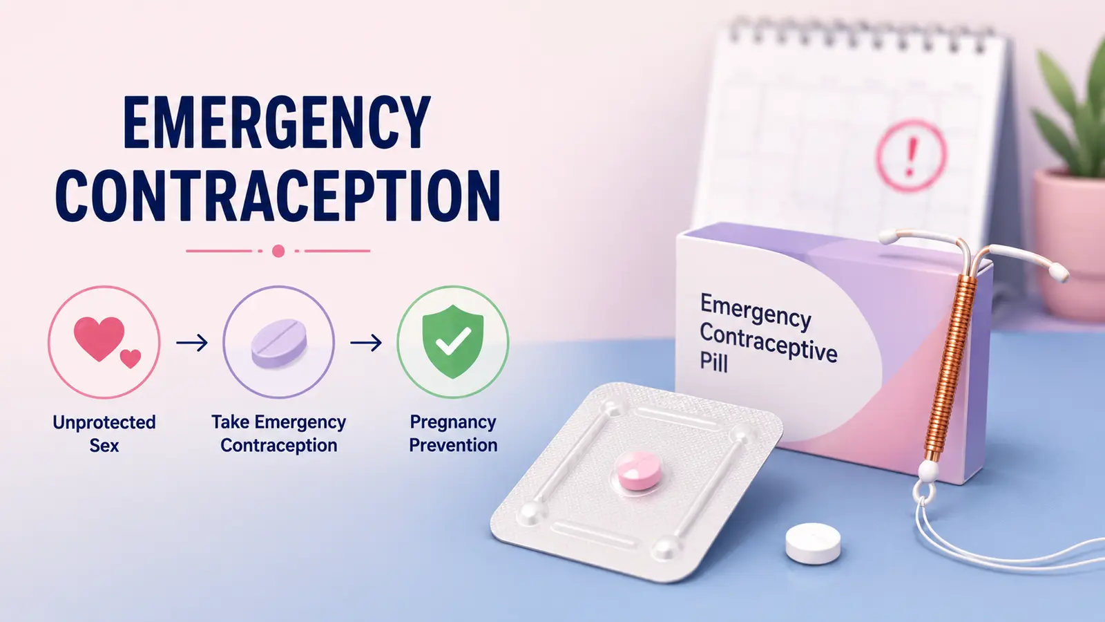 What is emergency contraception and how emergency contraceptive methods work